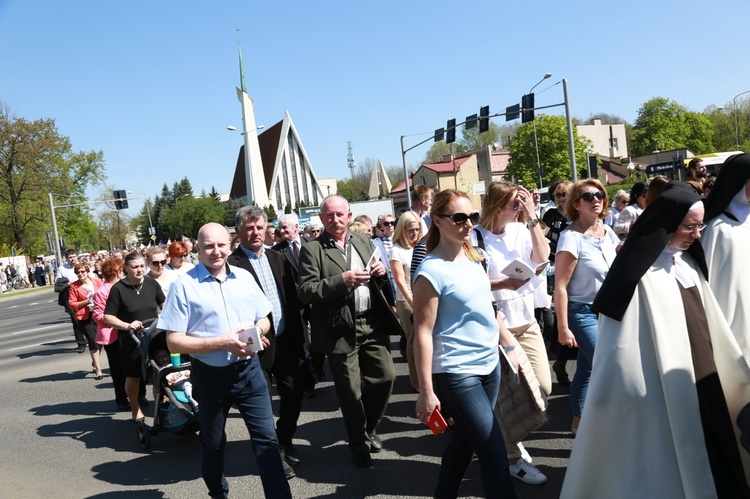 Inauguracja synodu. Nabożeństwo i procesja