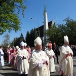 Inauguracja synodu. Nabożeństwo i procesja