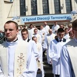 Inauguracja synodu. Nabożeństwo i procesja