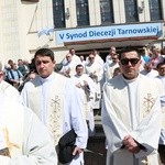 Inauguracja synodu. Nabożeństwo i procesja