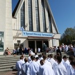 Inauguracja synodu. Nabożeństwo i procesja