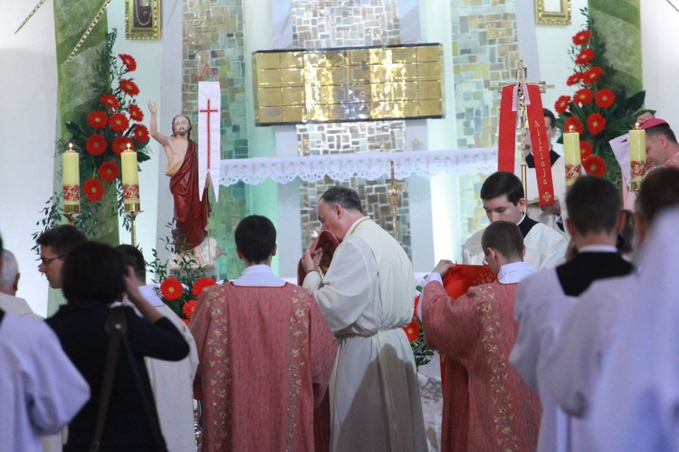 Inauguracja synodu. Nabożeństwo i procesja