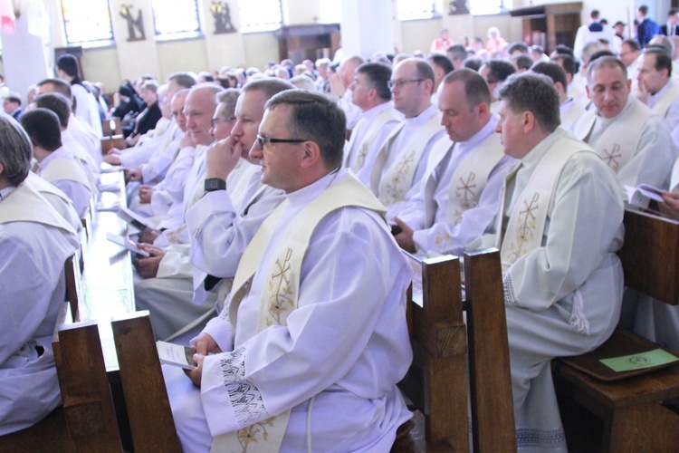 Inauguracja synodu. Nabożeństwo i procesja