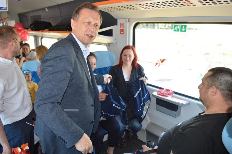 Start Podhalańskiej Kolei Regionalnej 