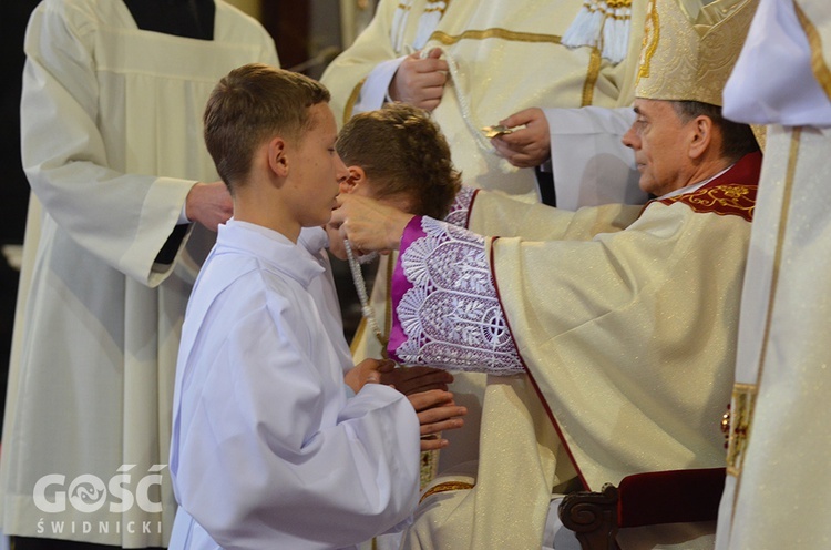 Błogosławieństwo lektorów i ceremoniarzy