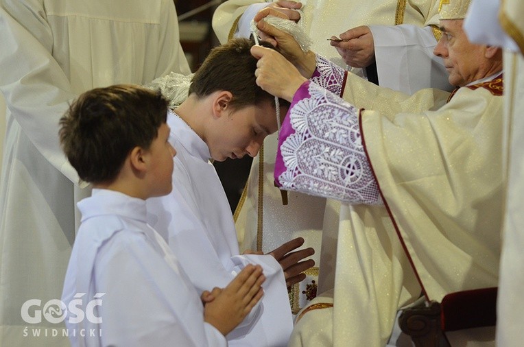 Błogosławieństwo lektorów i ceremoniarzy