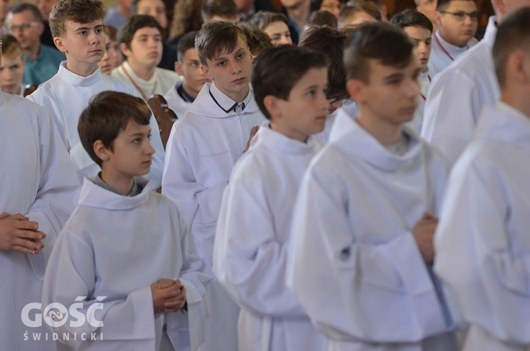 Błogosławieństwo lektorów i ceremoniarzy