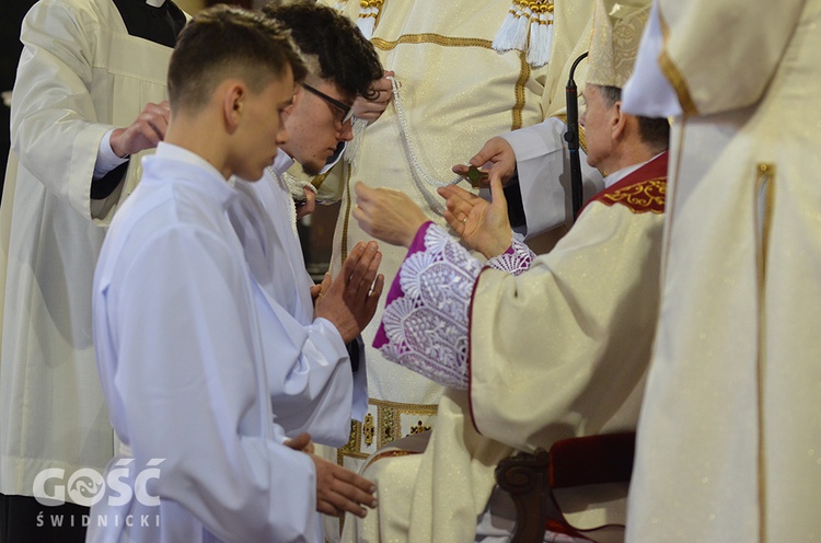 Błogosławieństwo lektorów i ceremoniarzy