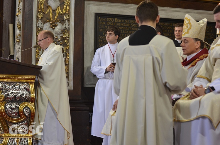 Błogosławieństwo lektorów i ceremoniarzy