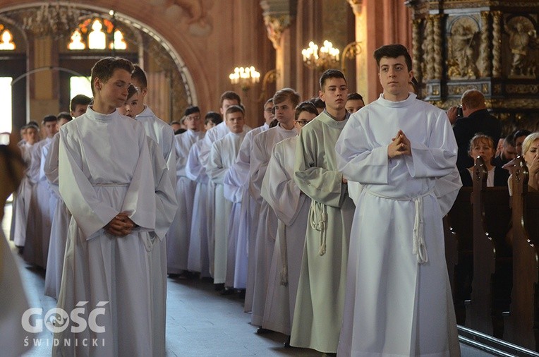 Błogosławieństwo lektorów i ceremoniarzy