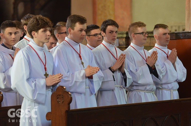 Błogosławieństwo lektorów i ceremoniarzy
