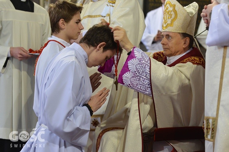 Błogosławieństwo lektorów i ceremoniarzy
