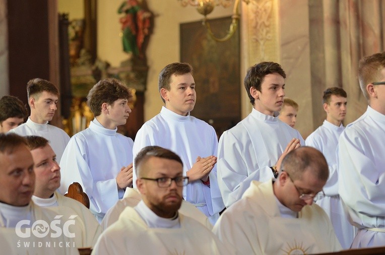 Błogosławieństwo lektorów i ceremoniarzy