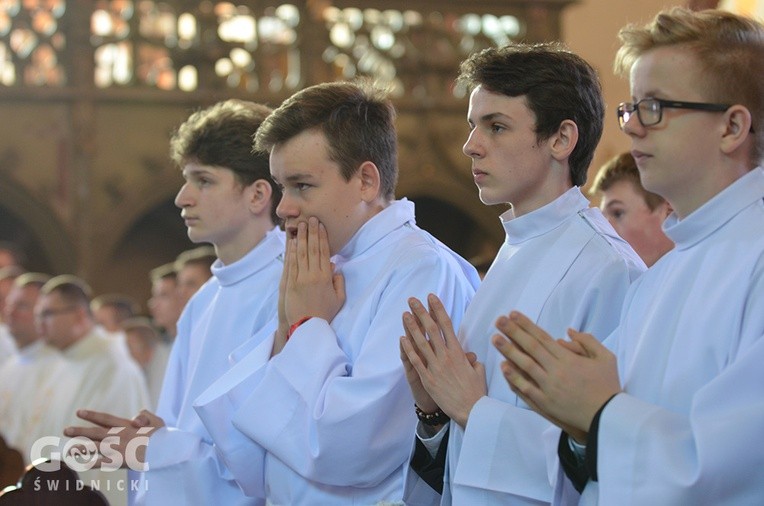 Błogosławieństwo lektorów i ceremoniarzy