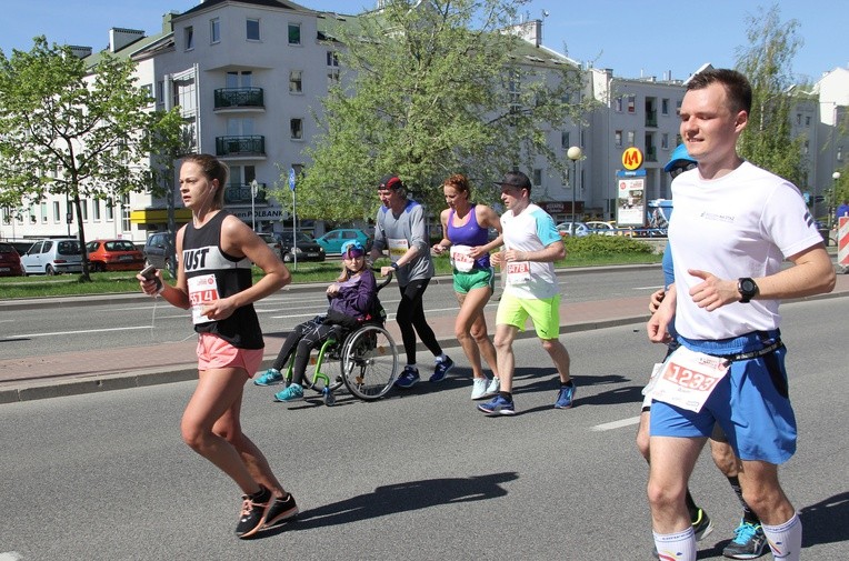 Maraton ulicami Warszawy