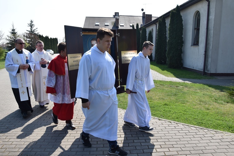 Przasnysz. Nawiedzenie w parafii Chrystusa Zbawiciela