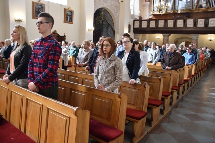 Przasnysz. Nawiedzenie w parafii św. Stanisława Kostki