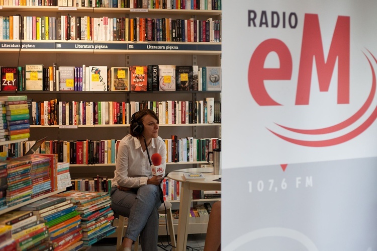 Radio eM w ksiegarni Bookszpan 