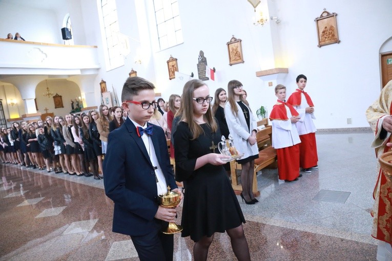 Bierzmowanie w Uściu Gorlickim