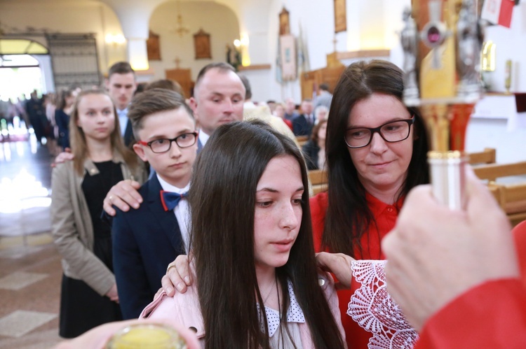 Bierzmowanie w Uściu Gorlickim