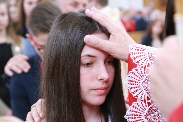 Bierzmowanie w Uściu Gorlickim