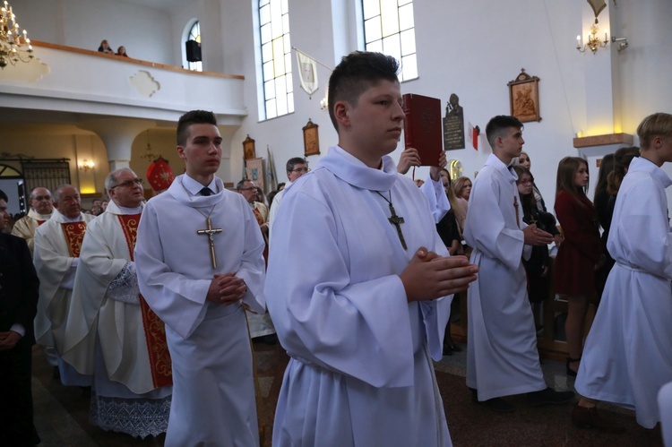 Bierzmowanie w Uściu Gorlickim