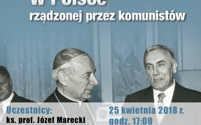 Promocja książki o Kościele w Polsce komunistów, Katowice, 25 kwietnia