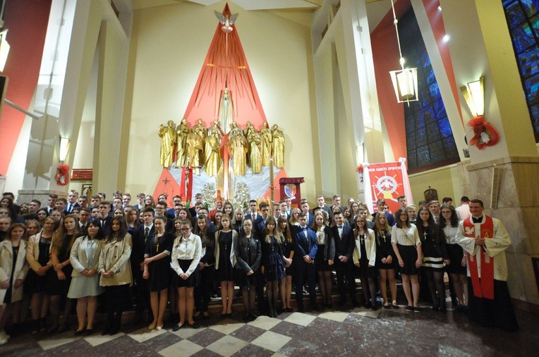 Bierzmowanie w brzeskiej farze