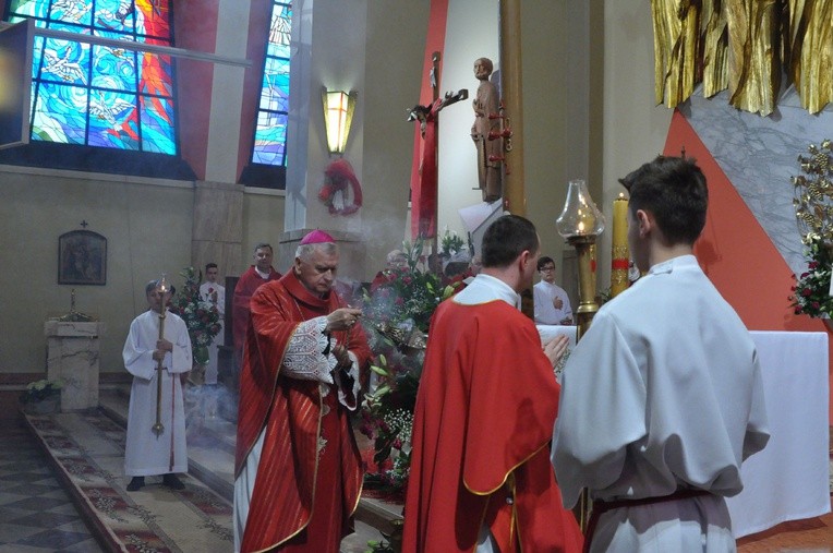 Bierzmowanie w brzeskiej farze