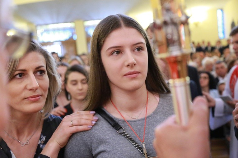Bierzmowanie w par. Świętego Krzyża w Dębicy