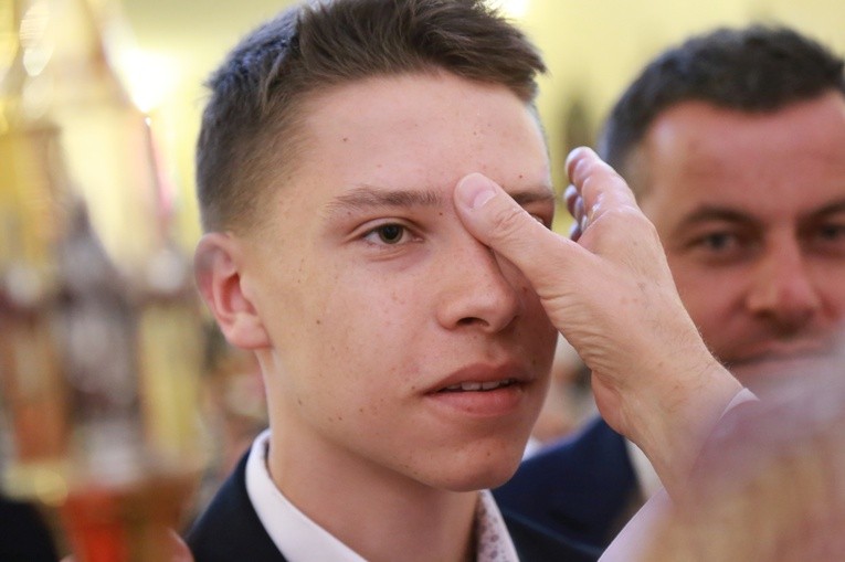 Bierzmowanie w par. Świętego Krzyża w Dębicy