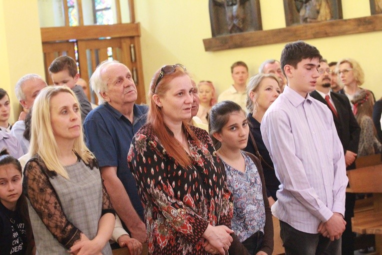 Bierzmowanie w par. Świętego Krzyża w Dębicy