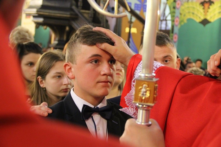 Bierzmowanie w Przeczycy