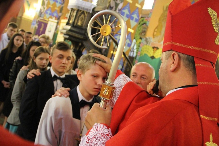 Bierzmowanie w Przeczycy