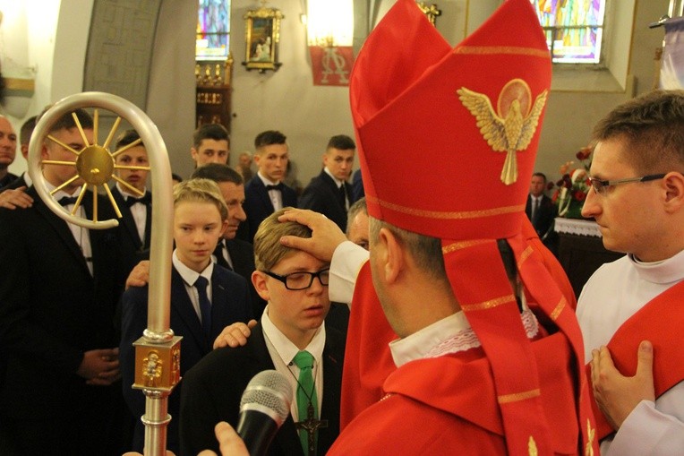 Bierzmowanie w Lubczy