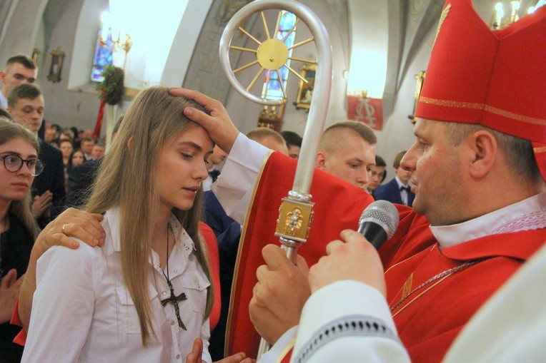 Bierzmowanie w Lubczy