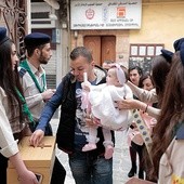 Syryjscy chrześcijanie z Damaszku w czasie tegorocznych Świąt Wielkanocnych.