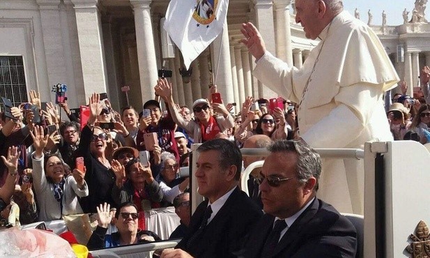 Papież Franciszek do delegacji KUL: Niech was wspiera wasz profesor Karol Wojtyła!