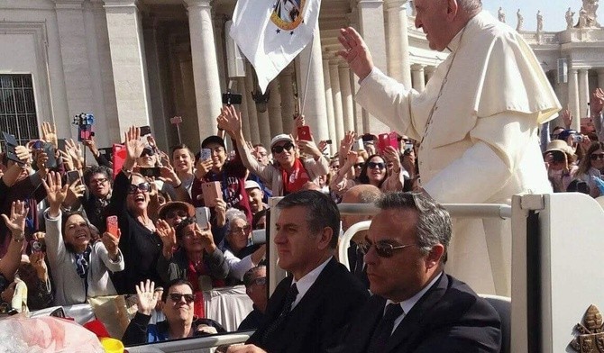 Papież Franciszek do delegacji KUL: Niech was wspiera wasz profesor Karol Wojtyła!