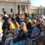 Spotkanie delegacji KUL z papieżem Franciszkiem