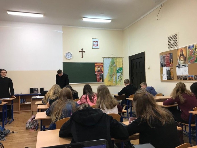 Powołaniówka w szkołach średnich