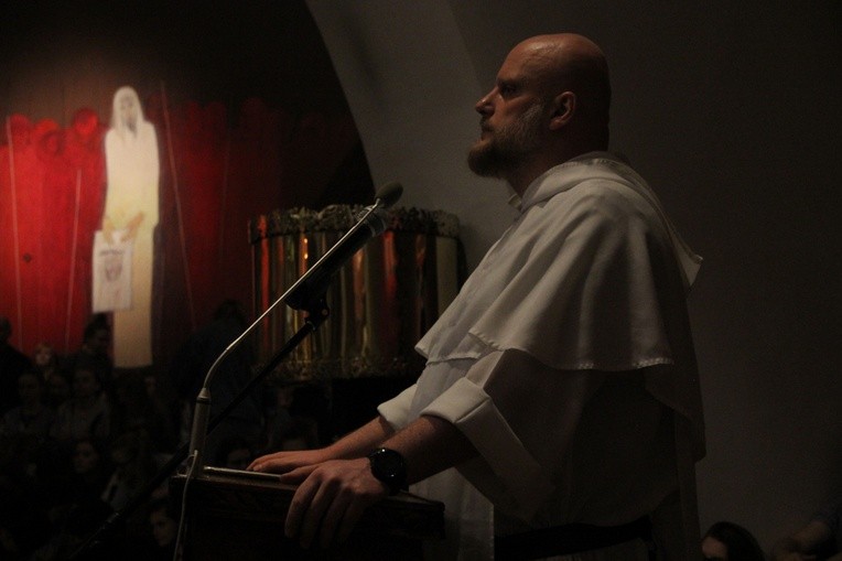 Ojciec Adam Szustak w Katowicach