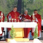 Uroczystości na Górze Śmierci w Pustkowie-Osiedlu