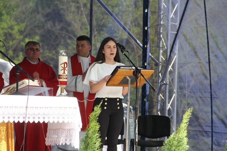 Uroczystości na Górze Śmierci w Pustkowie-Osiedlu