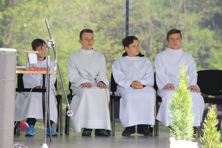 Uroczystości na Górze Śmierci w Pustkowie-Osiedlu