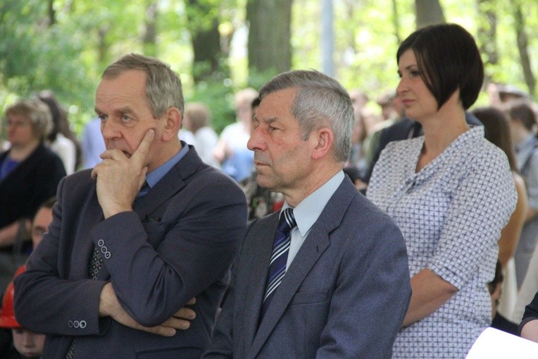 Uroczystości na Górze Śmierci w Pustkowie-Osiedlu