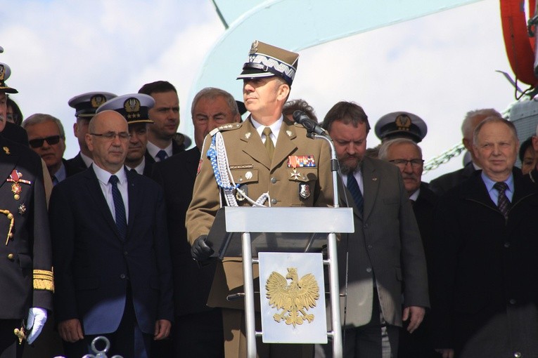 Uroczystość przekazania obowiązków dowódcy COM-DKM