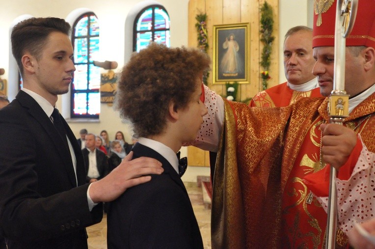 Bierzmowanie w Brzeznej