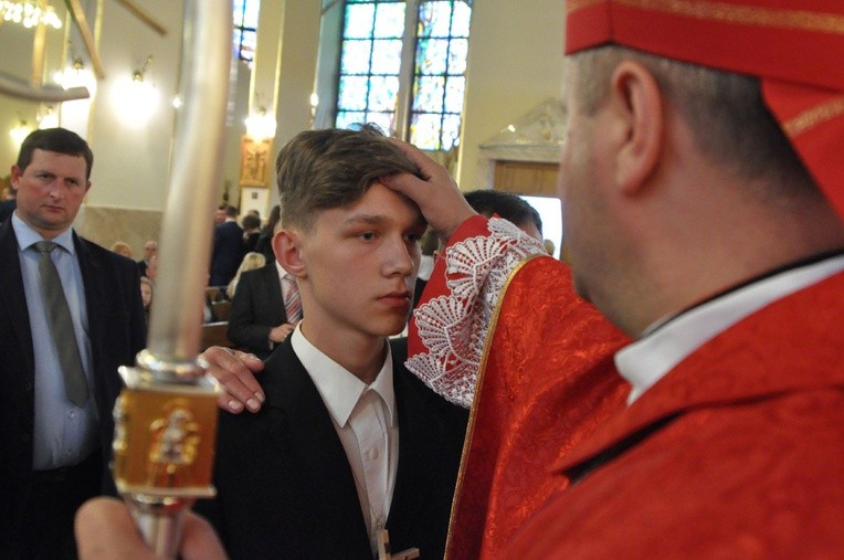 Bierzmowanie u św. Heleny