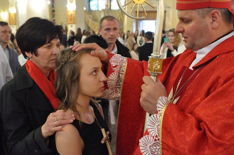 Bierzmowanie u św. Heleny